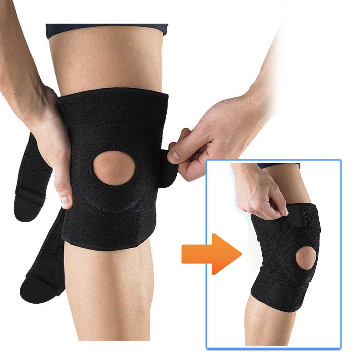 Miniatura 2 de Rodillera Deportiva Proteccion RO758